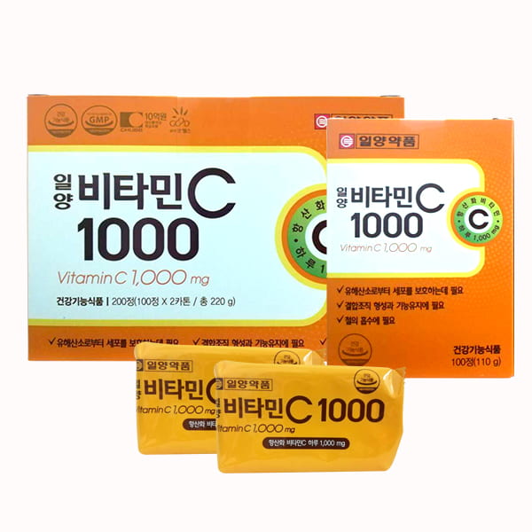 Viên bổ sung Vitamin C 1000mg nội địa Hàn Quốc dạng vỉ