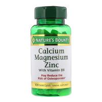 Viên uống Nature’s Bounty Calcium Magnesium Zinc W...