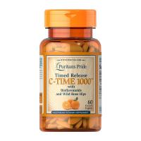 Vitamin C 1000mg Puritan’s Pride Timed Release 60 ...