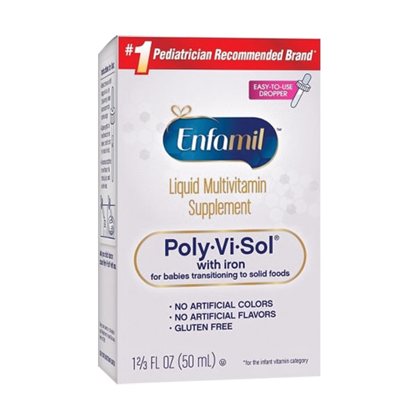 Siro Enfamil Liquid Multivitamin Poly-Vi-Sol With Iron 50ml 