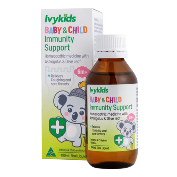 Siro tăng miễn dịch IvyKids Immunity Support trên 6 tháng