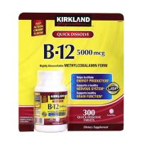 Vitamin B12 5000mcg Kirkland 300 viên của Mỹ chính hãng