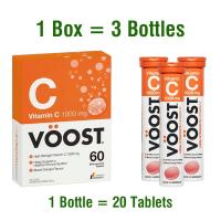 Viên sủi Vitamin C 1000mg Voost High Strength 20 viên từ Úc