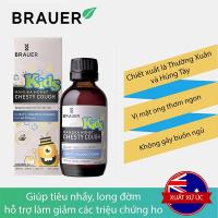 Siro trị ho, long đờm Brauer Kids Chesty Cough 100ml cho bé