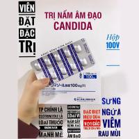 Viên đặt trị nấm âm đạo Elcido 100mg của Nhật Bản vỉ 10 viên