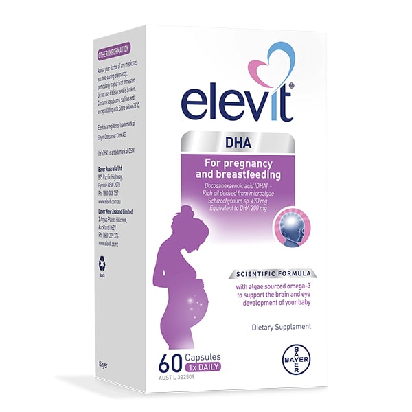 Viên uống Elevit DHA For Pregnancy & Breastfeeding 60 viên