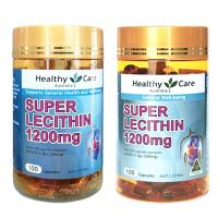 Mầm đậu nành Super Lecithin 1200mg 100 viên Healthy Care Úc