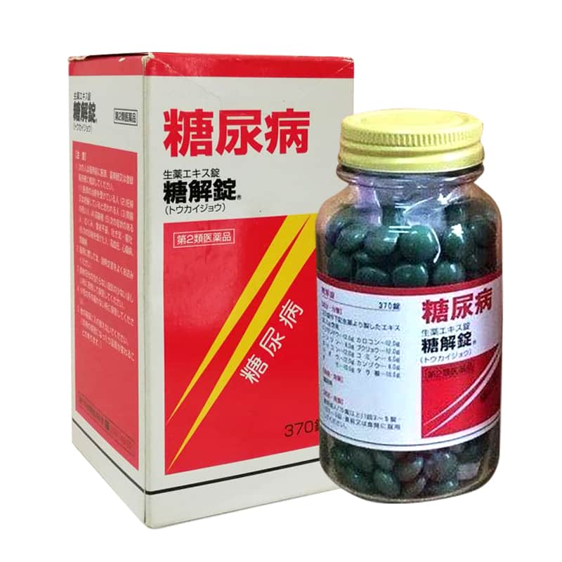 Thuốc hỗ trợ trị tiểu đường Tokaijyo 370 viên Nhật Bản chính hãng