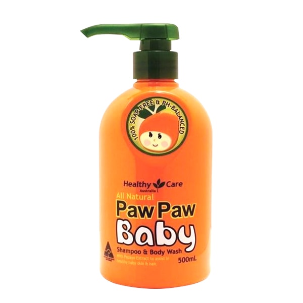 Sữa tắm gội Paw Paw Baby Healthy Care 500ml của Úc cho trẻ