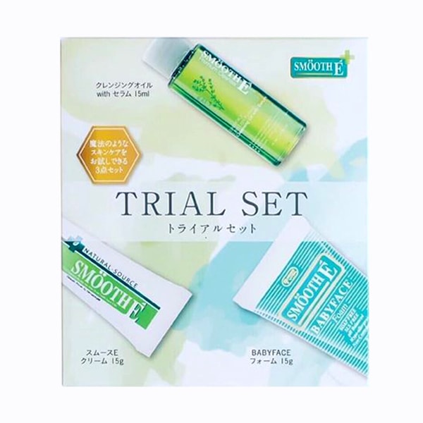 Set trị thâm SmoothE Trial Set 3 món - nội địa Nhật Bản 15g