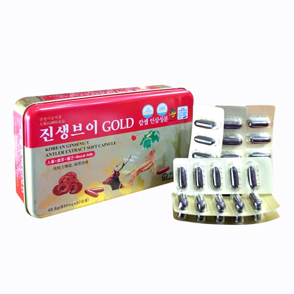 Viên sâm nhung linh chi Korean Ginseng V Antler Extract 