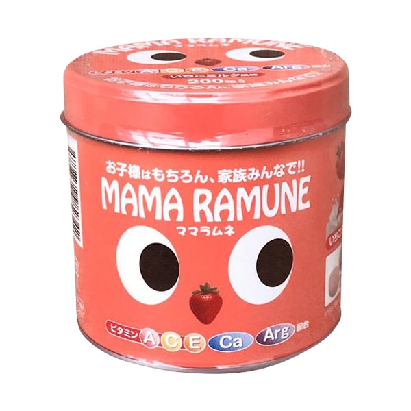 Kẹo cho trẻ biếng ăn Mama Ramune của Nhật Bản 200 viên