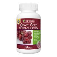 Viên chống oxy hóa Trunature Grape Seed Resveratrol 150 viên