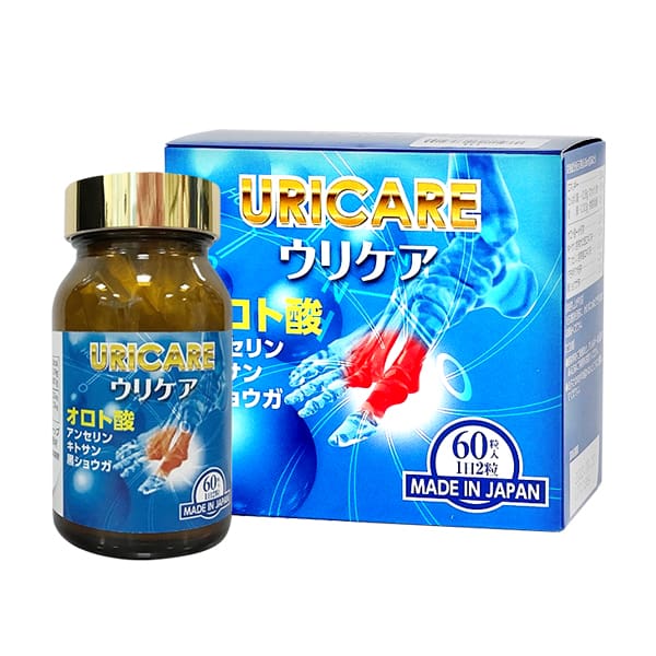 Viên uống hỗ trợ trị gout Uricare JpanWell 60 viên Nhật Bản