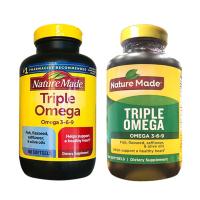 Viên uống Triple Omega 3 6 9 Nature Made 180 viên của Mỹ