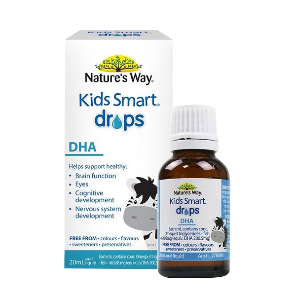 Siro bổ sung DHA cho bé Kids Smart Drops của Úc, giá tốt