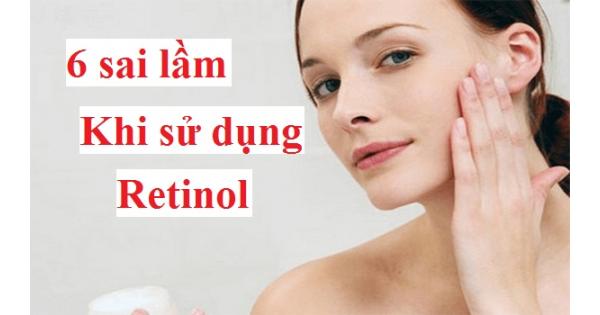 6 sai lầm khi sử dụng Retinoids cho người mới bắt đầu