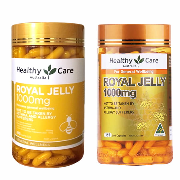 Sữa Ong Chúa Úc Healthy Care Royal Jelly 1000mg 365 Viên