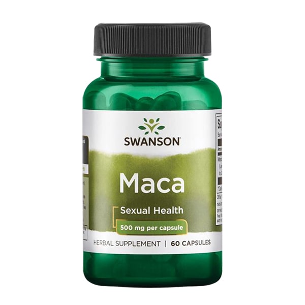 Viên uống Swanson Maca Sexual Health 500mg 60 viên của Mỹ