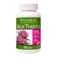 Viên Bổ Gan Trunature Milk Thistle 200mg 300Viên Của Mỹ