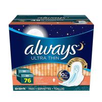 Băng vệ sinh Always Ultra Thin Advance 76 miếng ban đêm