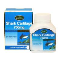 Sụn Vi Cá Greenland Shark Cartilage 750mg 100 Viên...