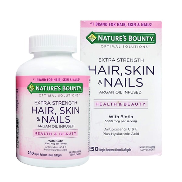 Nature's Bounty Hair, Skin & Nails 250 Viên Của Mỹ, giá tốt