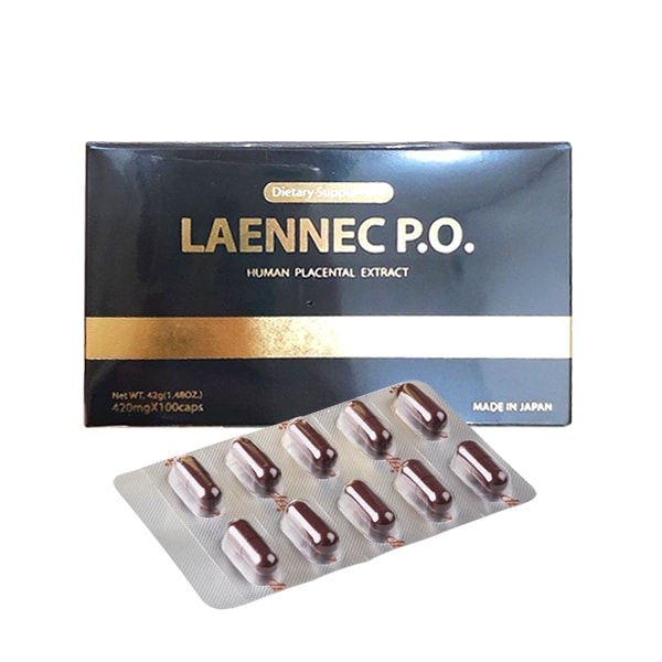 Viên uống nhau thai người Laennec P.O Human Placental 420mg