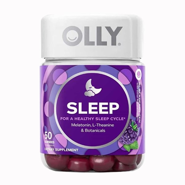 Kẹo dẻo hỗ trợ ngủ ngon Olly Sleep 50 Gummies Mỹ
