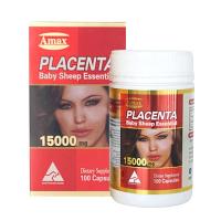 Nhau Thai Cừu Amax Placenta 15000mg Của Úc Hộp 100...