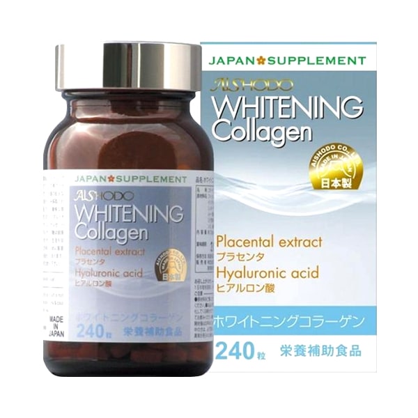 Viên Uống Trị Nám, Trắng Da Whitening Collagen Aishodo