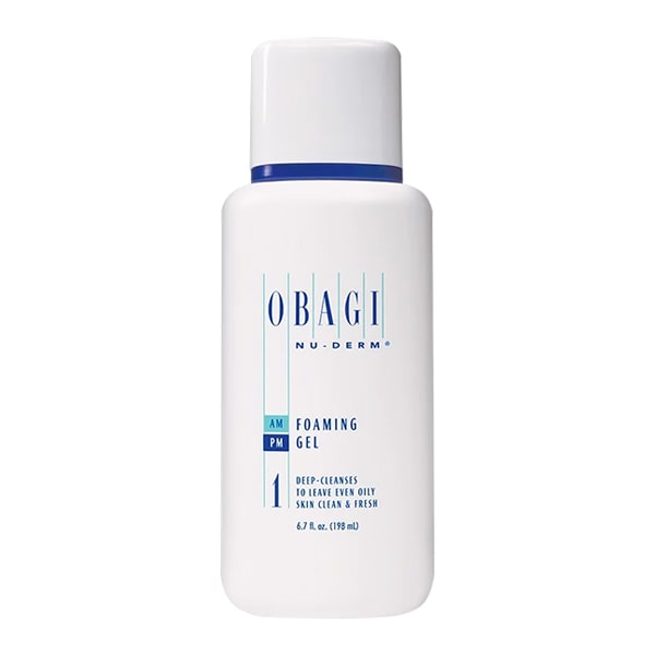 Sữa rửa mặt Obagi Foaming Gel 198ml dạng gel cho da dầu