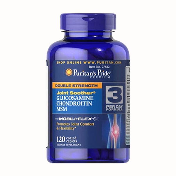 Glucosamine Chondroitin MSM Puritan&#39;s Pride 120 Viên, giá tốt