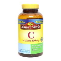 Viên bổ sung Vitamin C Nature Made 500mg của Mỹ 180 viên