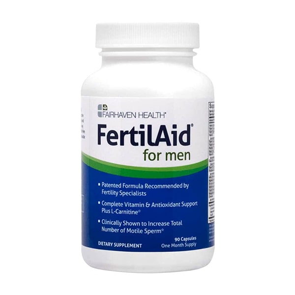 Viên uống FertilAid For Men tăng chất lượng tinh trùng 90 viên