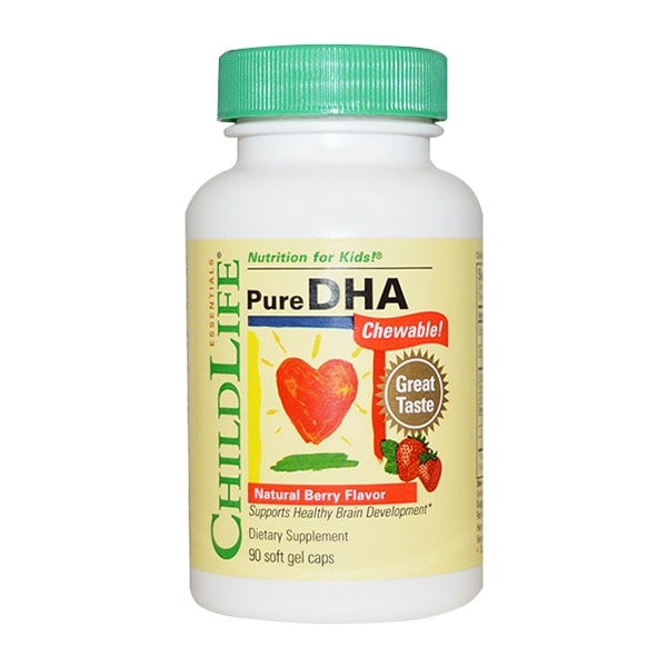 Thuốc Bổ Sung Childlife Pure DHA 250mg 90 Viên Của Mỹ