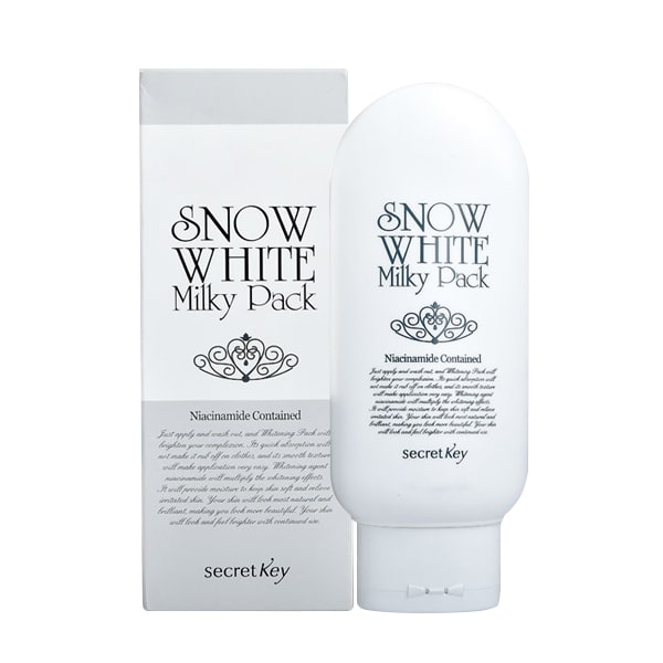 Kem tắm trắng toàn thân Snow white Milky Pack Hàn Quốc