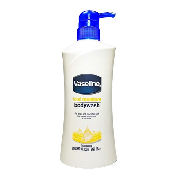 Sữa tắm dưỡng ẩm Vaseline Total Moisture Body Wash 650ml