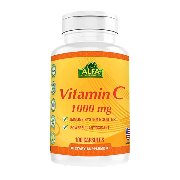 Viên Bổ Sung Vitamin C 1000Mg Alfa 100 Viên - Xách Tay Mỹ