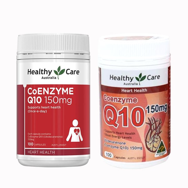 Thuốc bổ tim Healthy Care Coenzyme Q10 150mg Úc 100 viên 