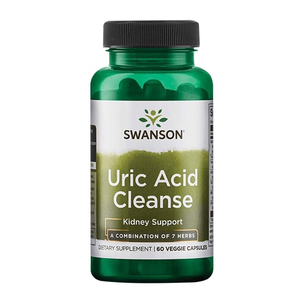 Viên uống hỗ trợ trị gout Swanson Uric Acid Cleanse 60 viên