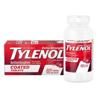 Viên uống giảm đau Tylenol Extra Strength Coated Tablets 225v