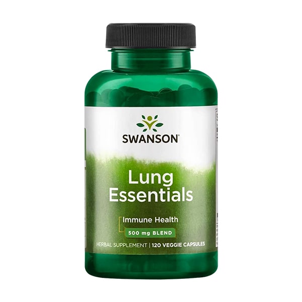 Viên uống bổ phổi Swanson Lung Essentials 500mg 120 viên Mỹ