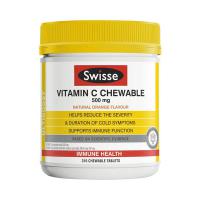 Viên nhai Swisse Vitamin C Chewable 500mg 310 viên của Úc