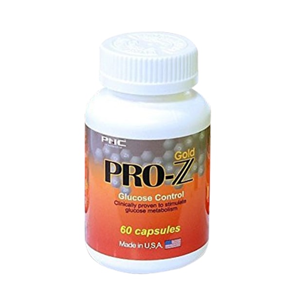 Viên Uống Pro Z Gold Glucose Control Hỗ Trợ Người Bị Tiểu Đường