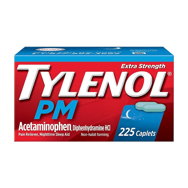 Viên uống giảm đau Tylenol PM Extra Strength ban đêm 225 viên