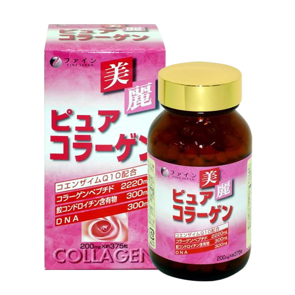 Fine Pure Collagen Hộp 375 Viên Của Nhật 