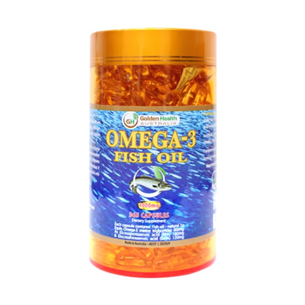 Dầu Cá Omega 3 Fish Oil Golden Health 1000mg 365 Viên Của Úc