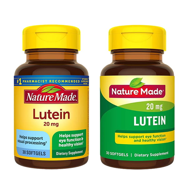 Viên Uống Bổ Mắt Lutein 20mg Nature Made Của Mỹ