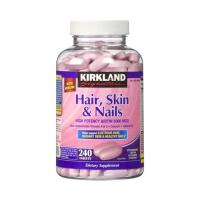 Thuốc Chống Rụng Tóc Hair Skin Nail Kirkland 240 Viên Của Mỹ